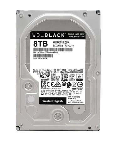 Western Digital Black 8TB 3.5 inch Internal Hard Drive