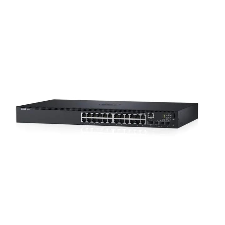 Dell Networking N1524P PoE 24x 1GbE 4x 10GbE SFP fixed ports