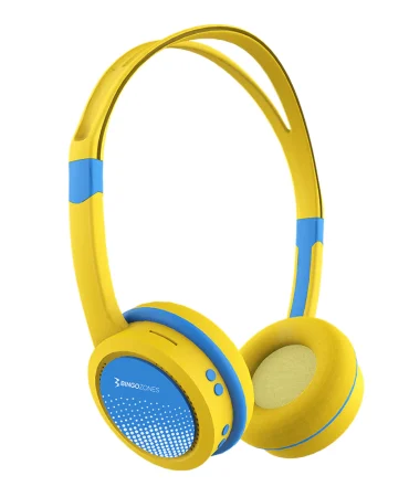 Bingozones Bingokids Prime B19 Bluetooth Headphone - Yellow