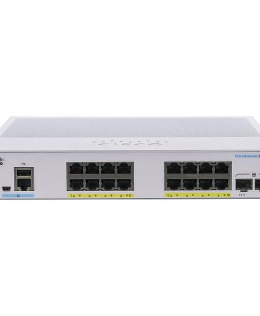 Cisco CBS220 Smart Switch 16-port GE, PoE, 2x1G SFP CBS220-16P-2G-EU