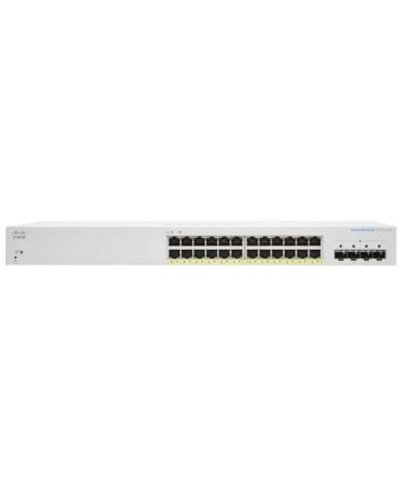 CISCO / CBS220-24T-4G-EU / 24 Port Gigabit & 4 Gigabit SFP Smart Switch