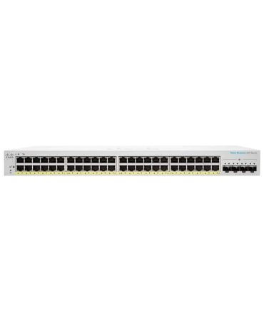 Cisco CBS220 Smart Switch 48-port GE, PoE, 4x1G SFP+ CBS220-48P-4G-EU