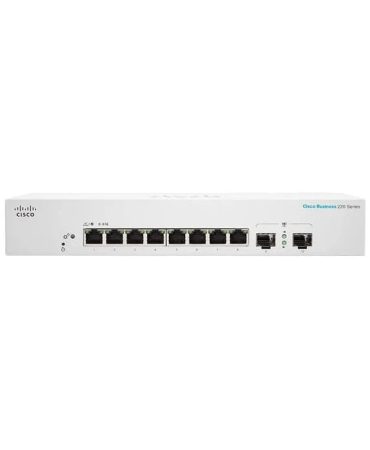 Cisco Business Switch CBS220-8T-E-2G-EU, Smart 8ports, 2 Gigabit SFP