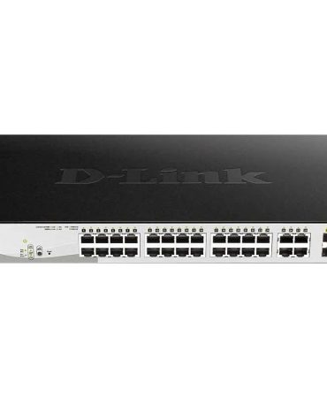 D-Link DGS-F1210-26PS-E 24-Port Layer 2 Gigabit Managed Long Range PoE+ Surveillance Switch