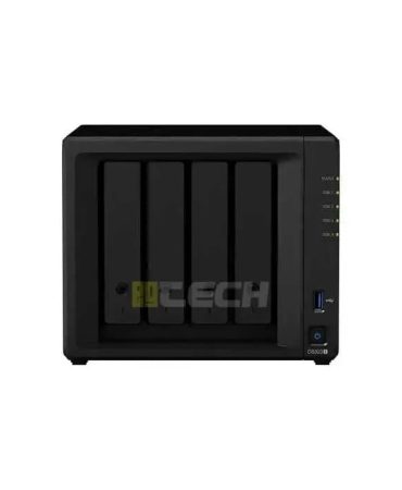 Synology 4 bay NAS DiskStation DS920+ (Diskless), 4-bay; 4GB DDR4