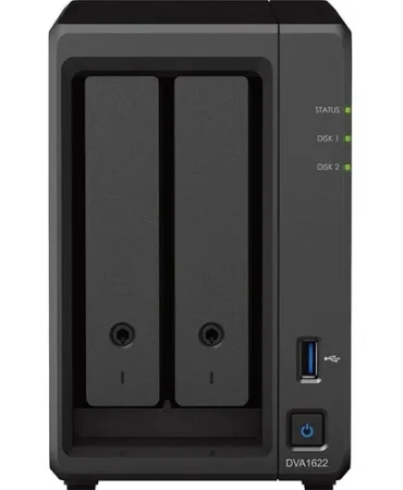 Synology DVA1622 16-Channel 2-Bay Deep Learning NVR (No HDD)