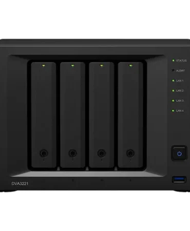 Synology DVA3221 4-Bay Deep Learning NVR