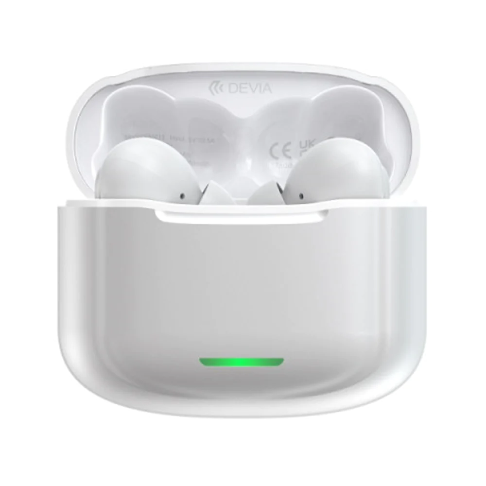 Devia Star Series ANC-E1 TWS Earbuds - White - Image 7