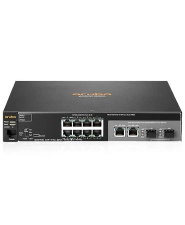 Aruba 2530 switch with 8 ports and 2 dual personality ports / J9783A