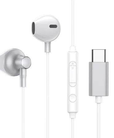 Joyroom JR-EC03 Type-C Earphone - White