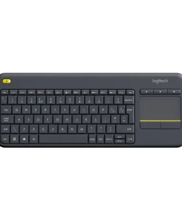 Logitech K400 Plus Wireless Touch Keyboard – Black