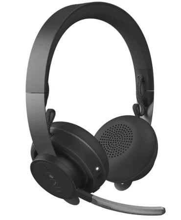Logitech Zone Wireless Headset with Noise Cancelling Mic Conference System