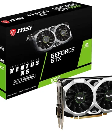 MSI GeForce GTX 1650 VENTUS XS OCV1 4GB GDDR5 Graphics Card