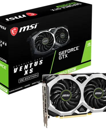 MSI GeForce GTX 1660 SUPER VENTUS XS OC 6GB GDDR6 Graphics Card