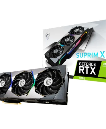 MSI GeForce RTX 3080 SUPRIM X 10GB GDDR6X Graphics Card