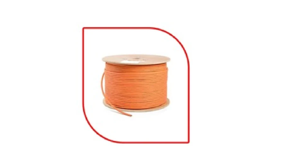 ProLink CAT. 6 U/UTP CABLE, 4 PAIR 23 AWG0.57mm , Orange , RIB