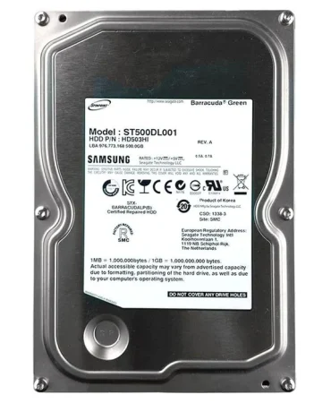 Samsung 500GB 3.5 inch Internal Hard Drive