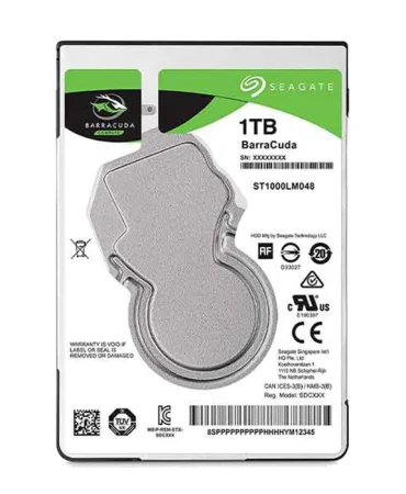 Seagate BarraCuda 1TB 2.5 Inch Internal Laptop Hard Drive
