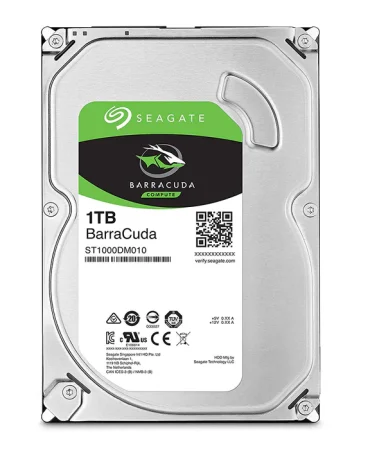 Seagate Barracuda 1TB 3.5 Inch Internal Hard Drive