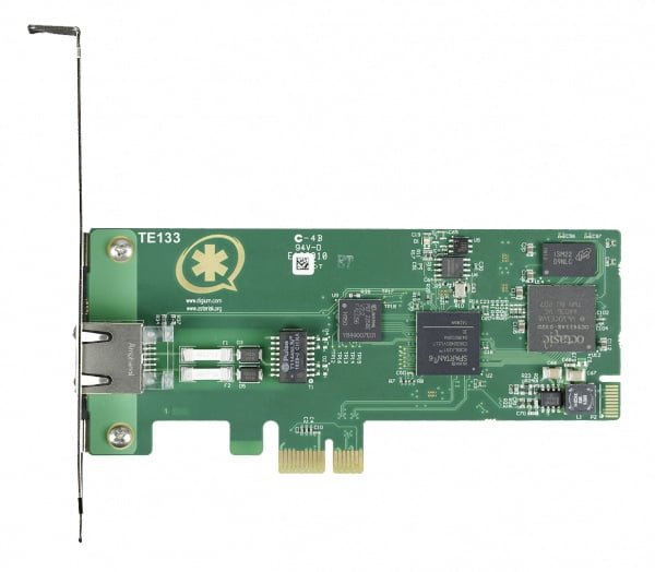 Digium TE133 Single Span PCI Express PRI Card - Image 2