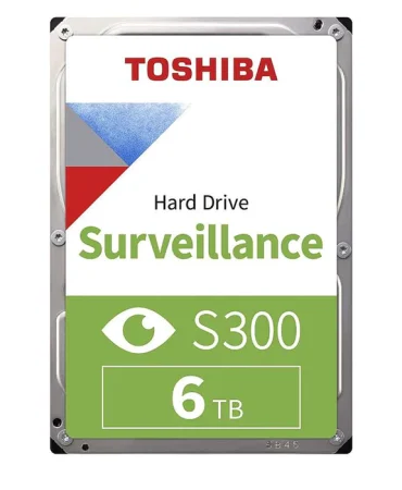 Toshiba S300 6TB 3.5 inch Surveillance Internal Hard Drive