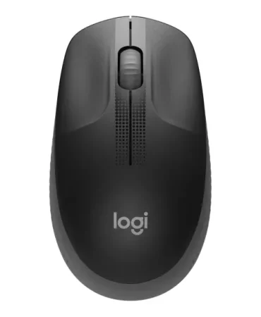 Logitech M190 Full Size Wireless Mouse – Charcoal