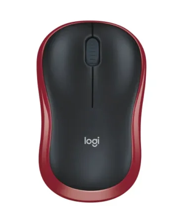 Logitech M185 Wireless Mouse – RED