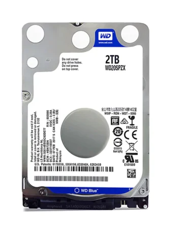 Western Digital Blue 2TB 2.5 Inch Internal Laptop Hard Drive