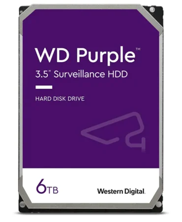 Western Digital Purple 6TB 3.5 Inch Surveillance Internal Hard Drive