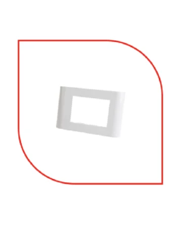 ProLink Faceplate kit US type GANG White 3 outlet