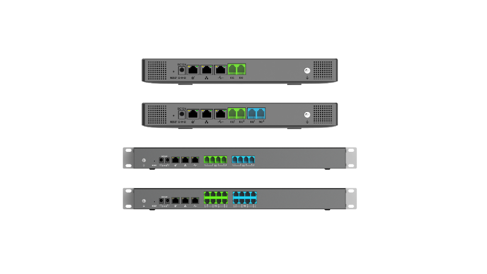 Grandstream Audio IP PBX voice system support 8 FXO Port , 8 FXS Port