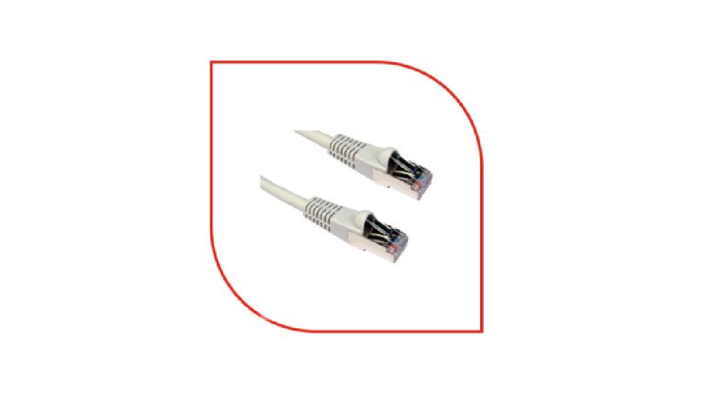 ProLink CAT6A S/FTP Patch cord,5m,LSZH White