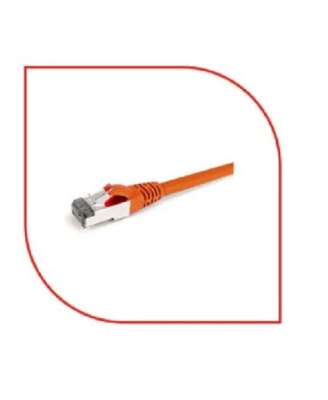 ProLink CAT6A S/FTP Patch cord,10m,LSZH Orange